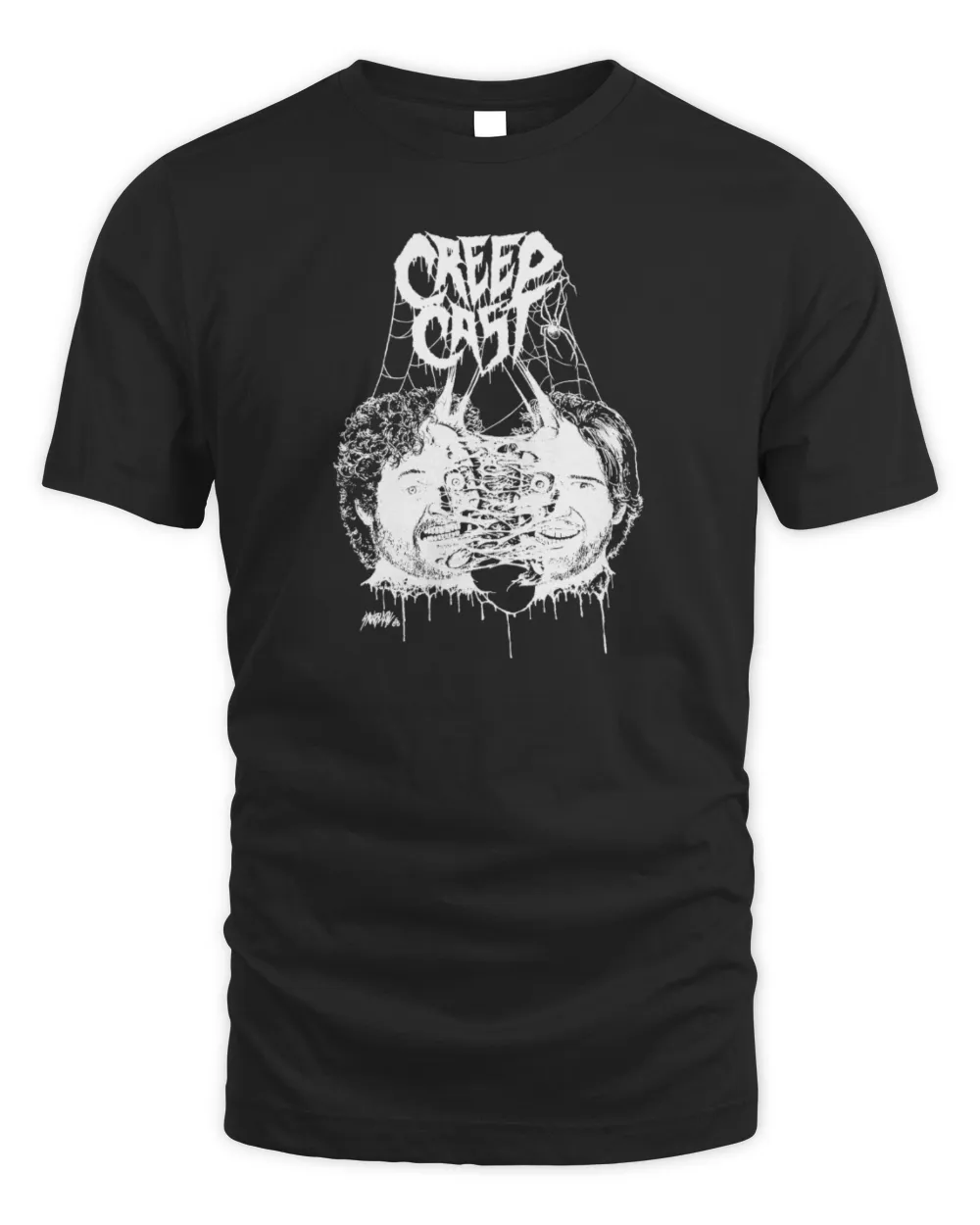 Creep Cast Merch CreepCast T-Shirt Unisex Standard T-Shirt black s