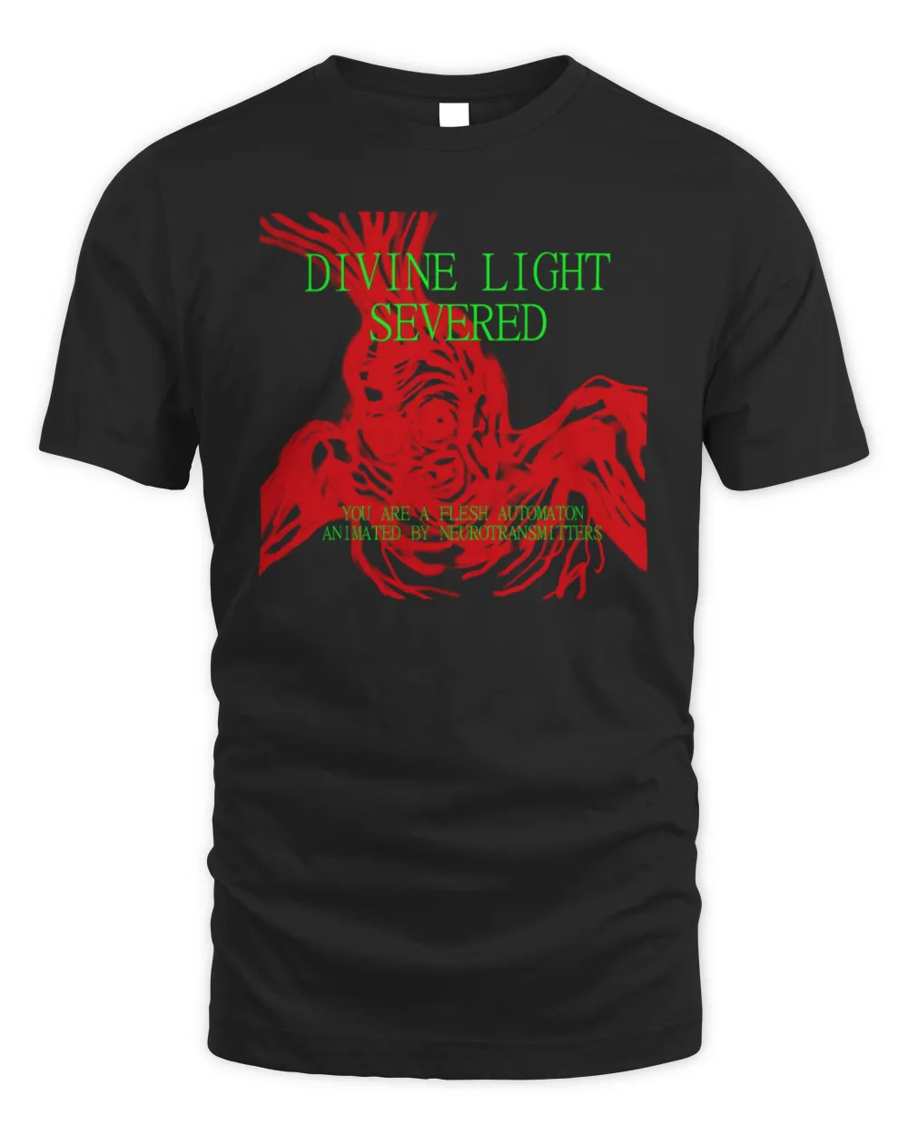 Official Cruelty Squad Merch Divine Light Severed Tee Unisex Standard T-Shirt black s