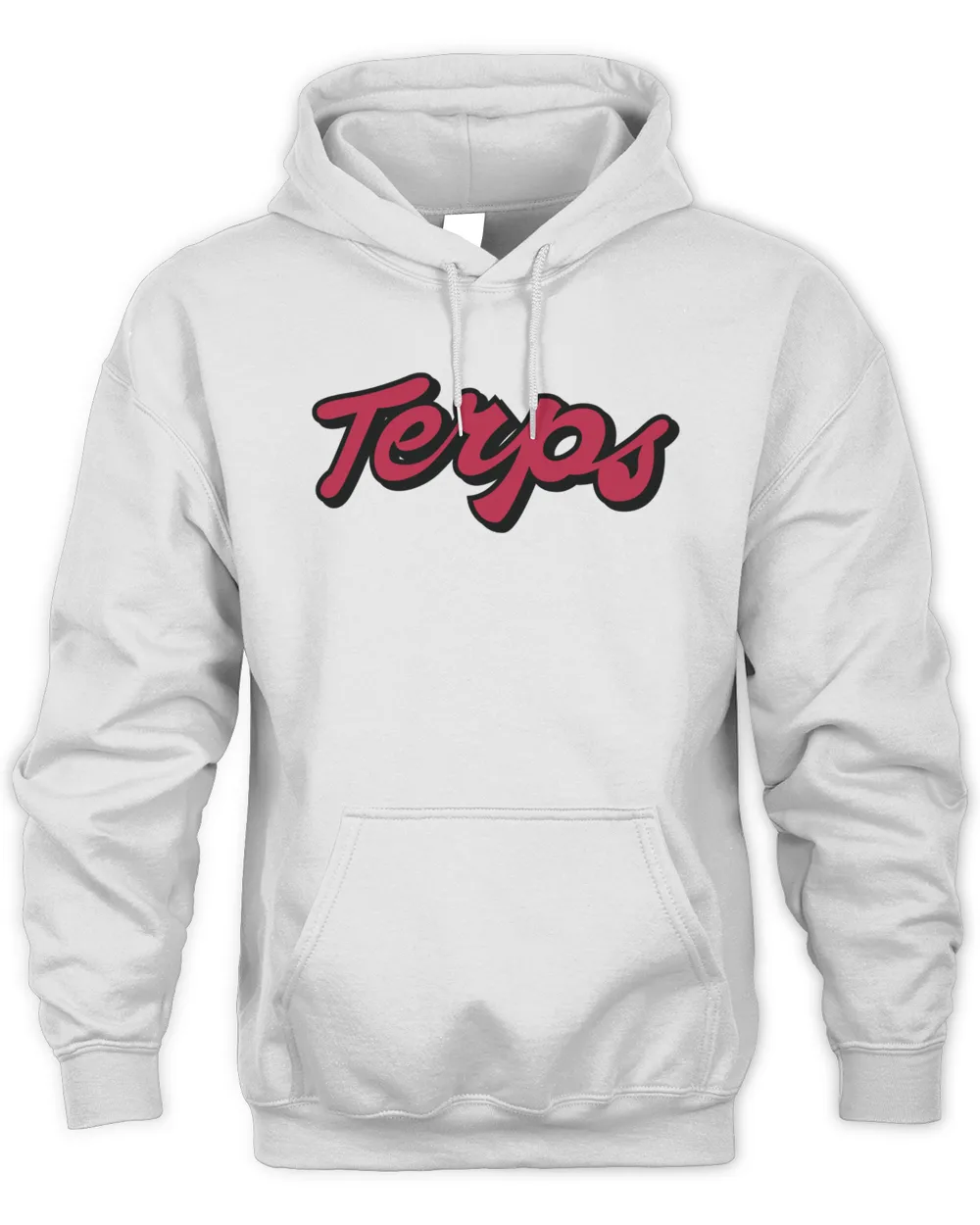 Maryland Terrapins Terps Script Hoodie Unisex Hoodie white s