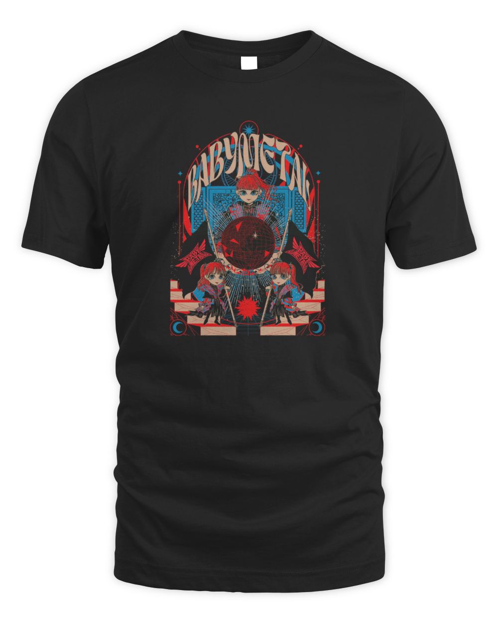 Babymetal.Store World Tour 2024 Tee Unisex Standard T-Shirt black s