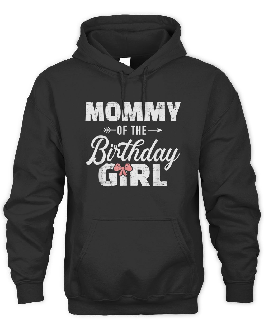 Mommy of the birthday daughter girl matching family for mom T-Shirt Unisex Hoodie black s