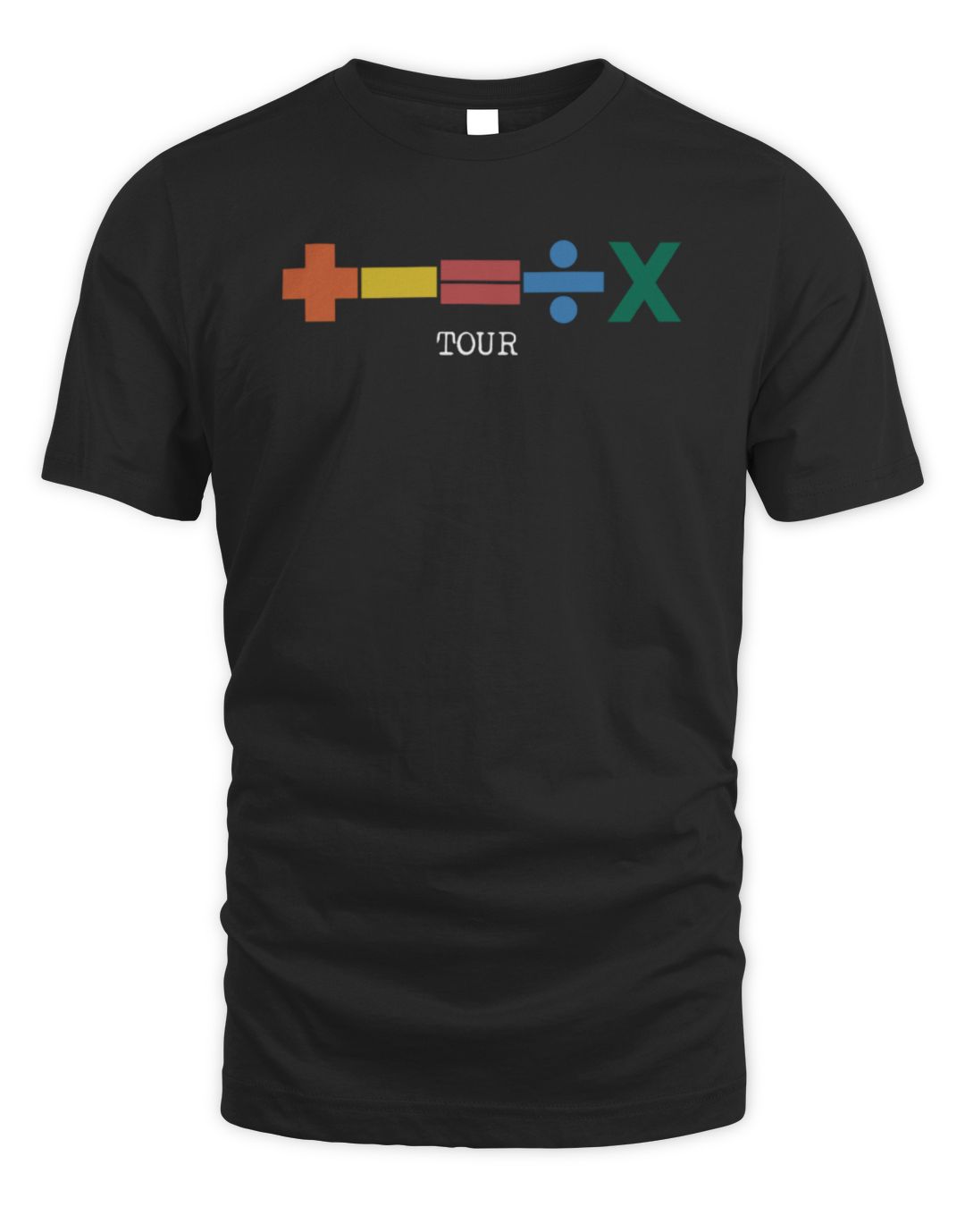 Ed Sheeran Merch Mathematics Tour T Shirt
