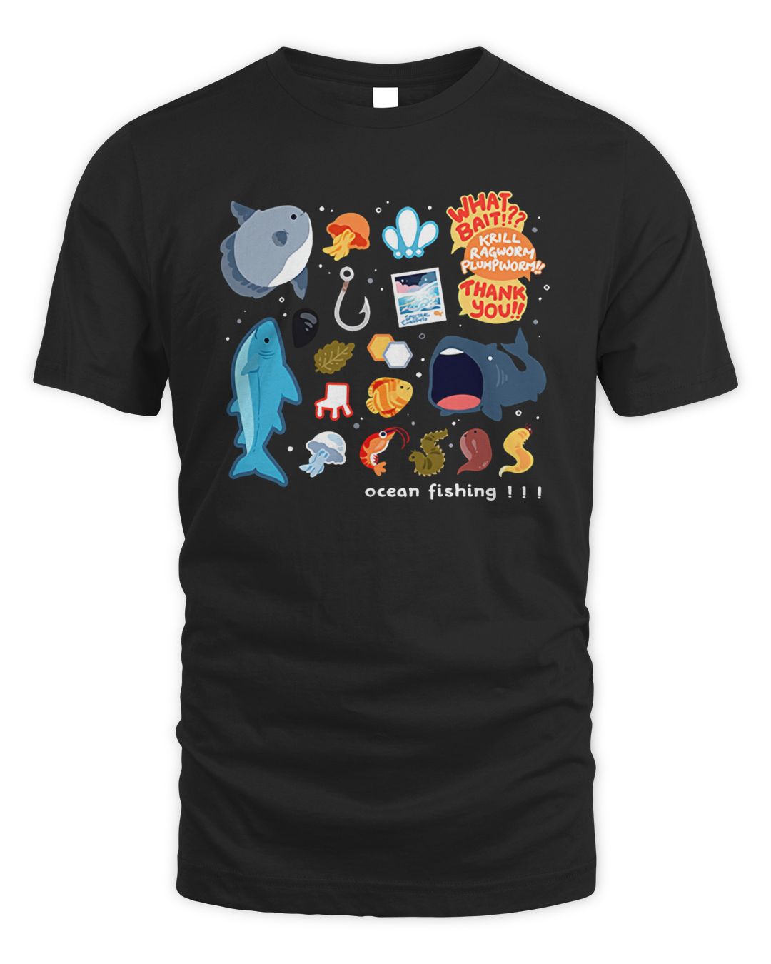 Final Fantasy XIV Merch Ocean Fishing T Shirt