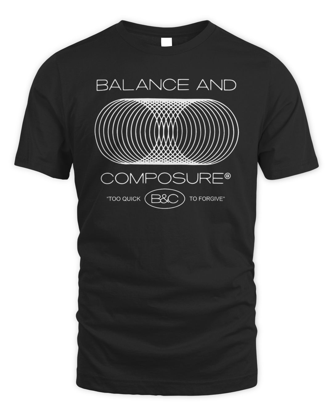 Balance And Composure Merch Circles T Shirt
