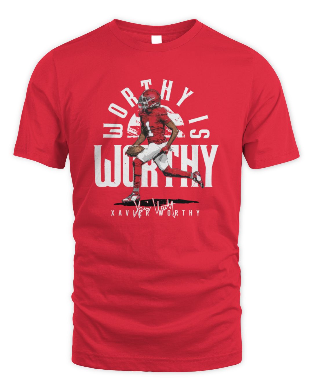 Xavier Worthy Kansas City Is Worthy T-Shirt 500 Level