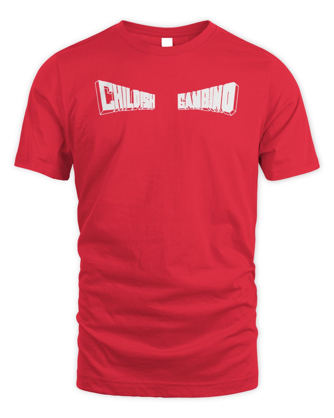 Childish Gambino New World Tour Merch 2024 Red Gambino Shirt