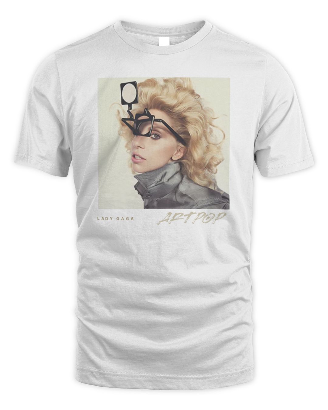 Lady Gaga Artpop Merch Artpop Glasses Portrait Shirt