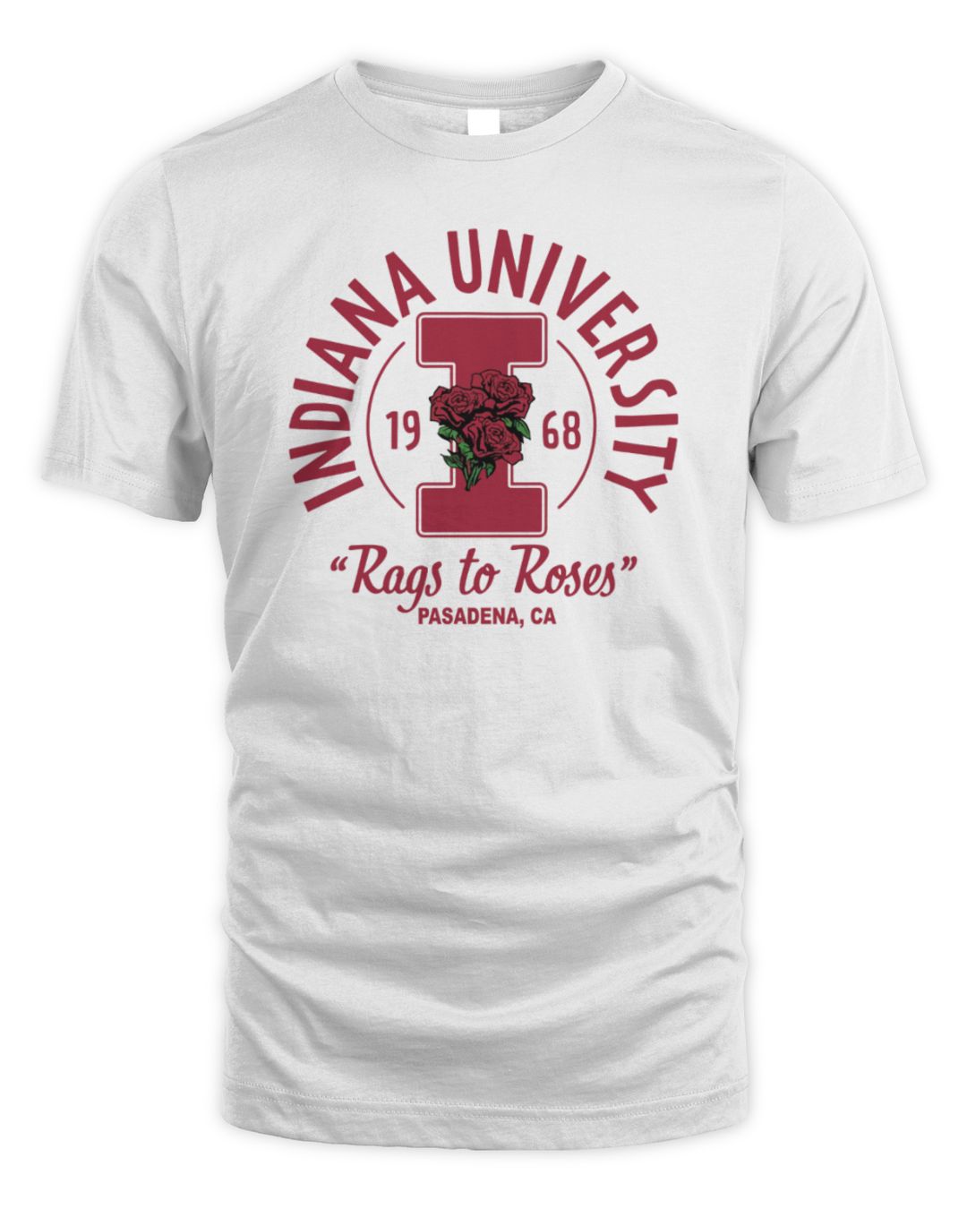 Indiana Hoosiers Football Rags to Roses 1968 Hoodie