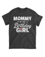 Mommy of the birthday daughter girl matching family for mom T-Shirt Unisex Standard T-Shirt black s